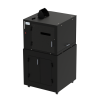 Mobile Zebra Thermal Printer Enclosure with Clear Acrylic Front Door