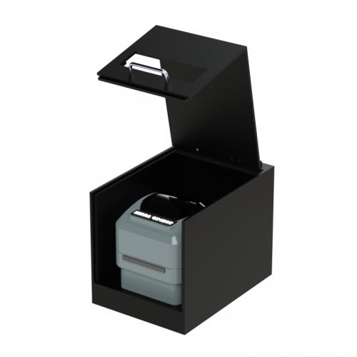 Desktop Zebra Label Printer Enclosure