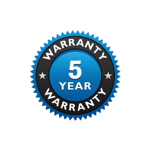 5 years Warranty