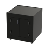 Printer Enclosure Stand with Storage Compartment DFP400P-ZSA-1