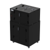 Printer Enclosure Stand with Storage Compartment DFP400P-ZSA-5
