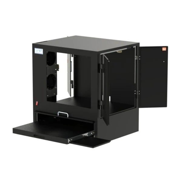 Environmental Table-Top Computer Workstation Enclosure - DFP200MKS - Image 7