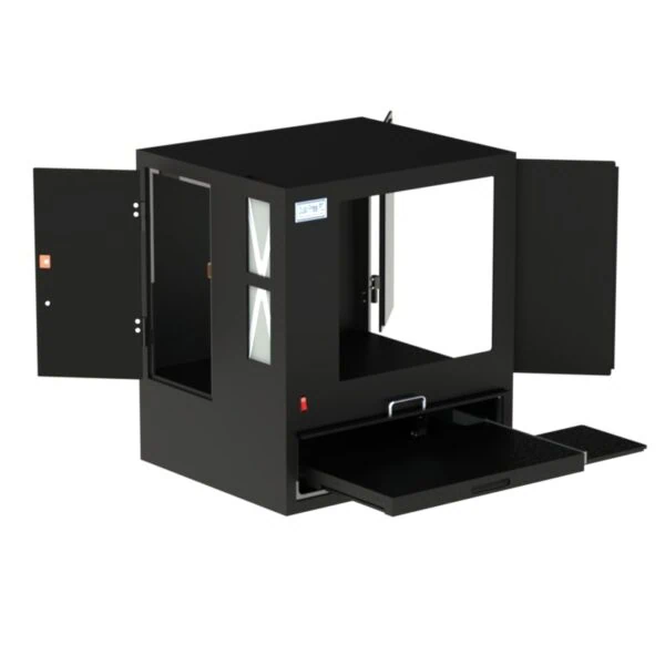 Environmental Table-Top Computer Workstation Enclosure - DFP200MKS - Image 4
