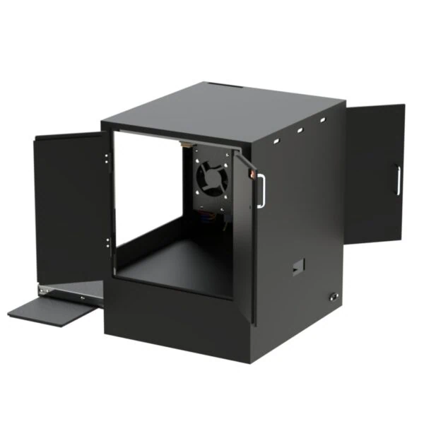 Environmental Table-Top Computer Workstation Enclosure - DFP200MKS - Image 10