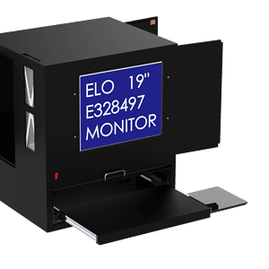 Touchscreen Computer Workstation Enclosure - DFP200MKS-TS