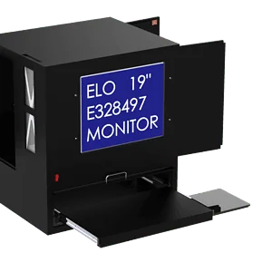 Touchscreen Computer Workstation Enclosure - DFP200MKS-TS