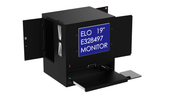 Touchscreen Computer Workstation Enclosure - DFP200MKS-TS