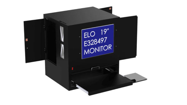 Touchscreen Computer Workstation Enclosure - DFP200MKS-TS