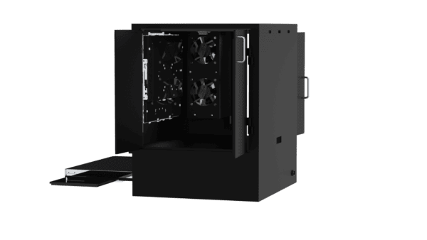 Touchscreen Computer Workstation Enclosure - DFP200MKS-TS - Image 6