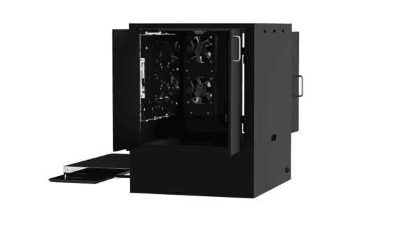 Touchscreen Computer Workstation Enclosure - DFP200MKS-TS - Image 6