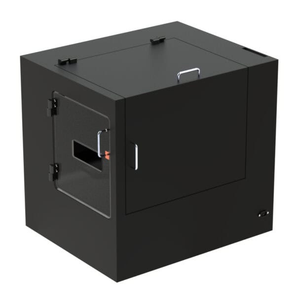 Barcode Printer Workstation Enclosure Tabletop - DFP200MKS-BPT - Image 4