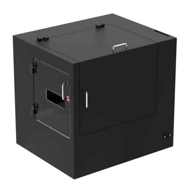 Barcode Printer Workstation Enclosure Tabletop - DFP200MKS-BPT - Image 4