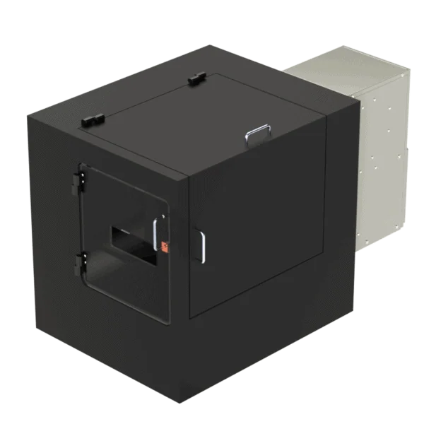 Air Conditioned Barcode Printer Workstation Enclosure - DFP200MKS-BP-PF - Image 3