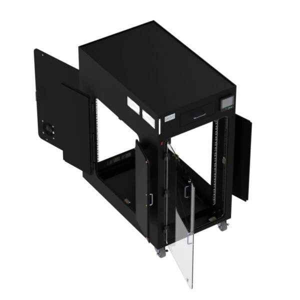 Mobile Server Rack Enclosure 29 Deep 18U High - Image 8