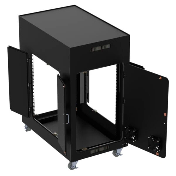 Mobile Server Rack Enclosure 29 Deep 18U High - Image 5