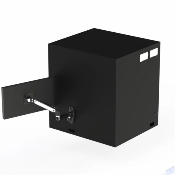 DFP201IM-X1330 Filtered Tabletop Enclosure with Double Door in Front of Imager - Image 9