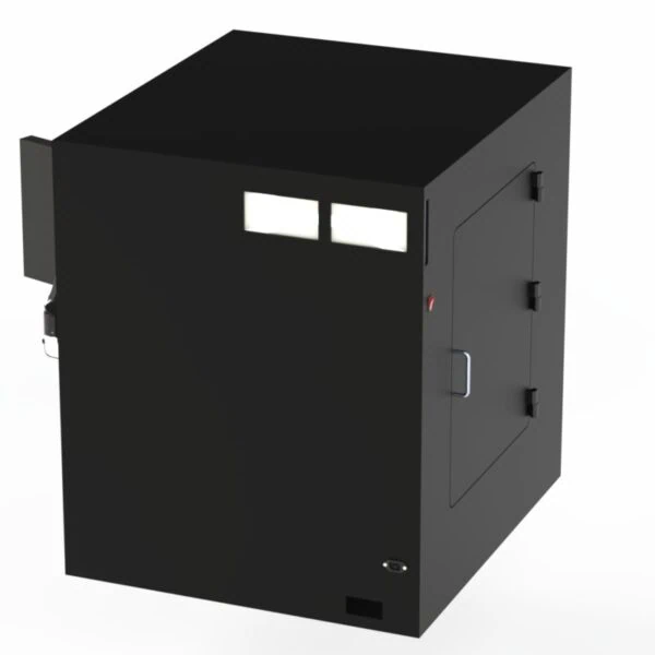 DFP201IM-X1330 Filtered Tabletop Enclosure with Double Door in Front of Imager - Image 8