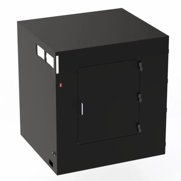 DFP201IM-X1330 Filtered Tabletop Enclosure with Double Door in Front of Imager - Image 7