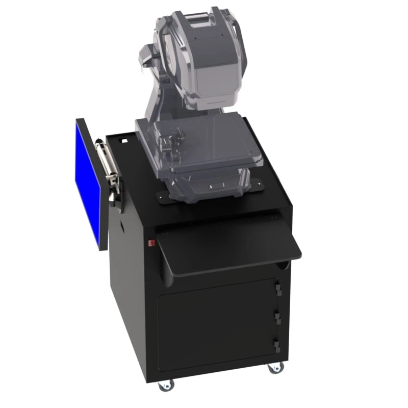 DFP201IM-X1330-BCO Workstation for Imager Stage, PC, UPS with Storage Drawer - Image 10