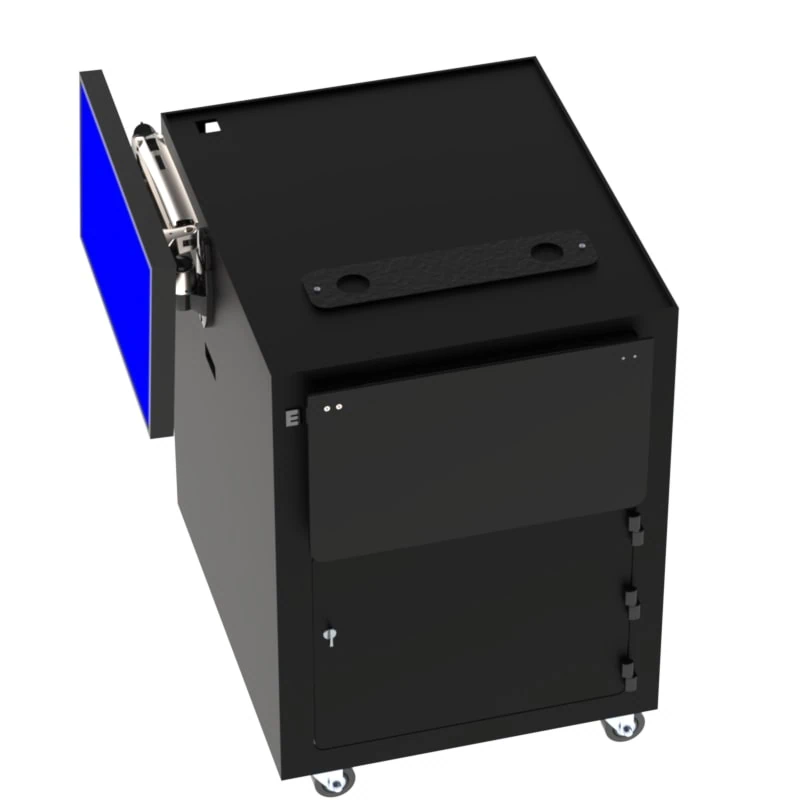 DFP201IM-X1330-BCO Workstation for Imager Stage, PC, UPS with Storage Drawer - Image 3
