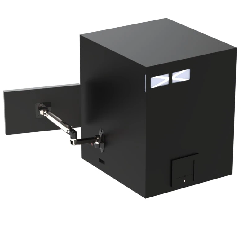 DFP201IM-X1330-NM12-TT Tabletop Enclosure for Light Oil Environments