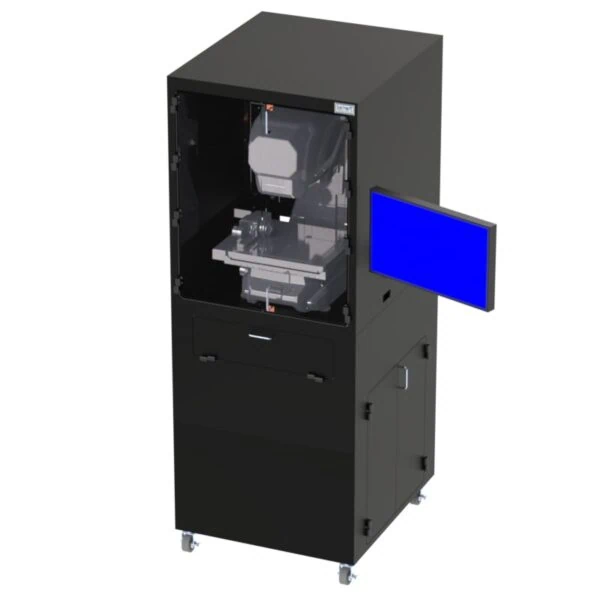 Industrial environmental workstation enclosure for your Keyence X-1330