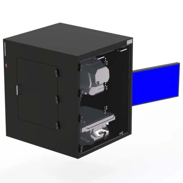 DFP201IM-X1330-VBF Filtered Tabletop Enclosure with a Vertical-Bi-Fold Door - Image 8