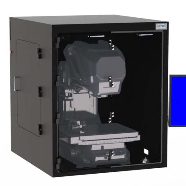 DFP201IM-X1330-VBF Filtered Tabletop Enclosure with a Vertical-Bi-Fold Door - Image 7