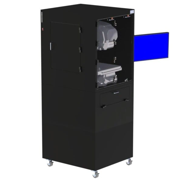 Production-floor mobile Keyence X-1330 workstation