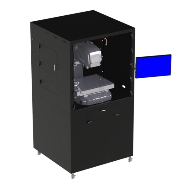 DFP201IM-X1540-TKB Filtered Mobile Workstation with Double Door in Front of Imager - Image 7