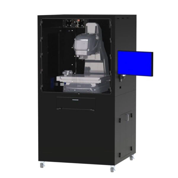 DFP201IM-X1540-TKB Filtered Mobile Workstation with Double Door in Front of Imager - Image 6