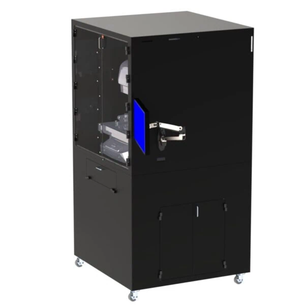DFP201IM-X1540-TKB Filtered Mobile Workstation with Double Door in Front of Imager - Image 5