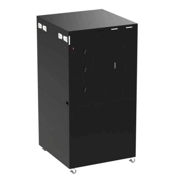 DFP201IM-X1540-VBFTKB Filtered Mobile Workstation with a Vertical-Bi-Fold Door - Image 6