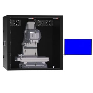 DFP201IM-X1540-VBF Air Filtered Tabletop Enclosure with BI-FOLD Front Door