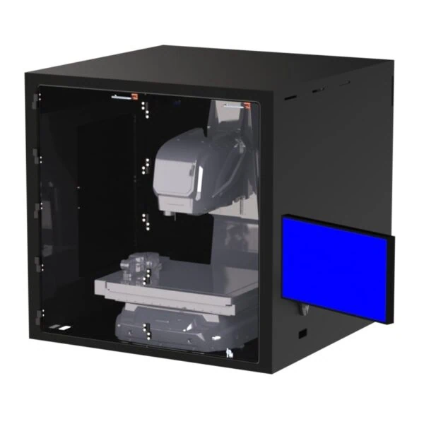 DFP201IM-X1540-VBF Air Filtered Tabletop Enclosure with BI-FOLD Front Door - Image 2