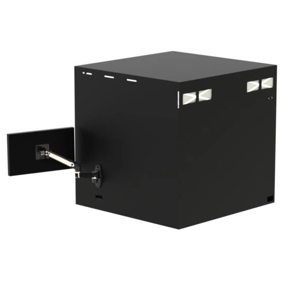 DFP201IM-X1540-VBF Air Filtered Tabletop Enclosure with BI-FOLD Front Door - Image 7