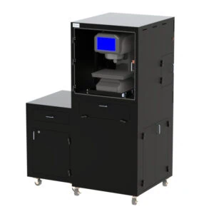 Keyence IM-7000 and IM-8000 Mobile Workstation with Side Storage Cabinet and Drawer DFP201IM7K-310B