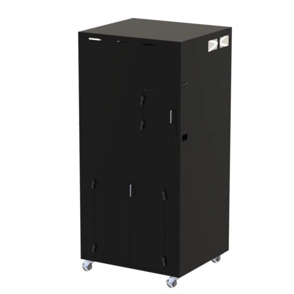 DFP201IM7030-TKB-DD KEYENCE IM7000 Mobile Workstation Enclosure w/ Double Door - Image 3