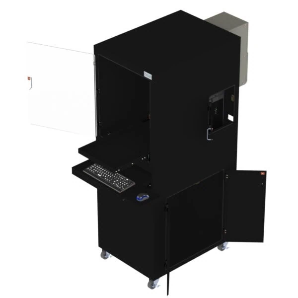 Air Conditioned Mobile Workstation Enclosure for Keyence IM 7000 & IM 8000 Imagers - Image 4