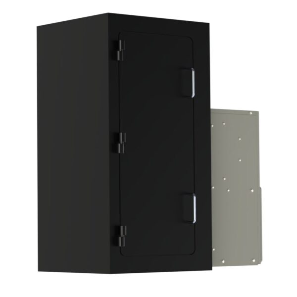 Cooling equipped enclosure