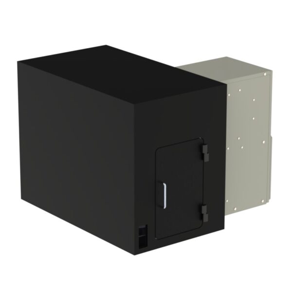 Cooling-equipped enclosure