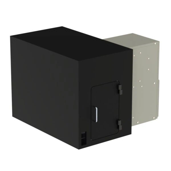 Cooling-equipped enclosure