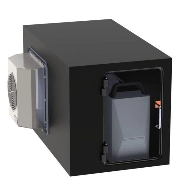 air-to-air heat exchanger enclosure for Keyence MD-U2000 laser head