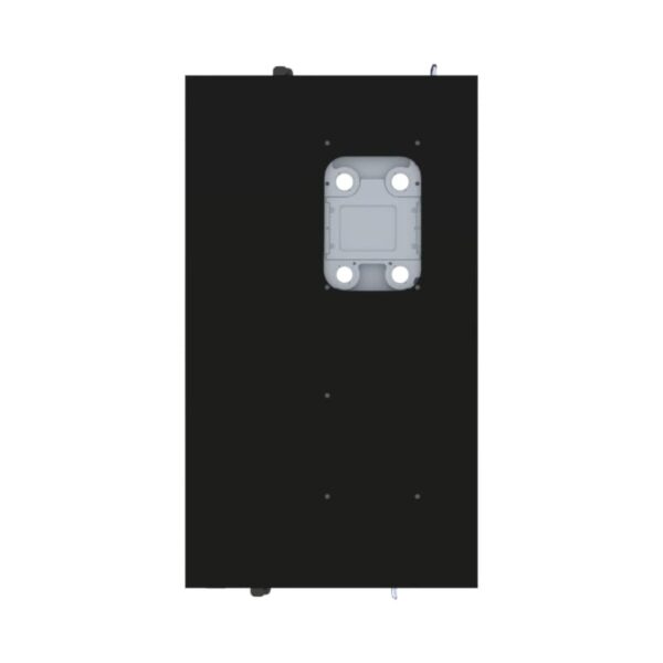 Enclosure with active ventilation and air cleaning