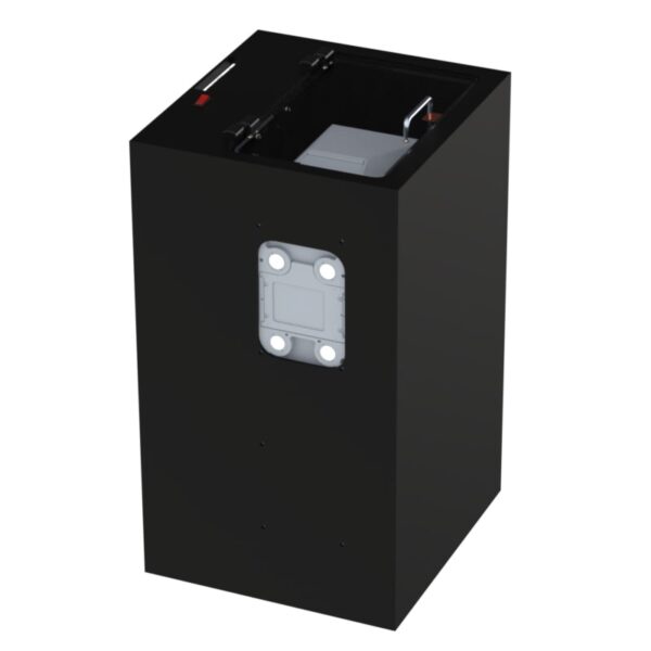 Dust-controlled ventilated enclosure for laser head
