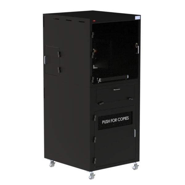 Mobile Workstation with Laser Printer Compartment for Keyence IM Image Measuring System - Image 2