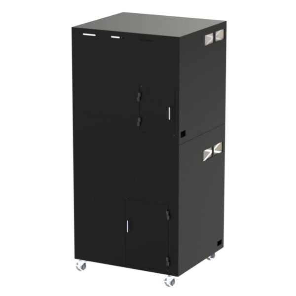 Mobile Workstation with Laser Printer Compartment for Keyence IM Image Measuring System - Image 4