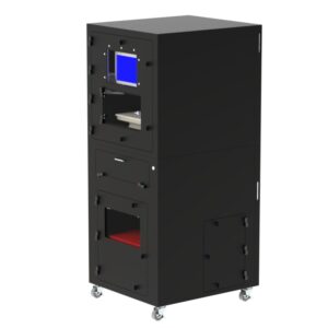 IM-8000 Mobile Workstation for Light Oil Environments with Laser Printer Compartment