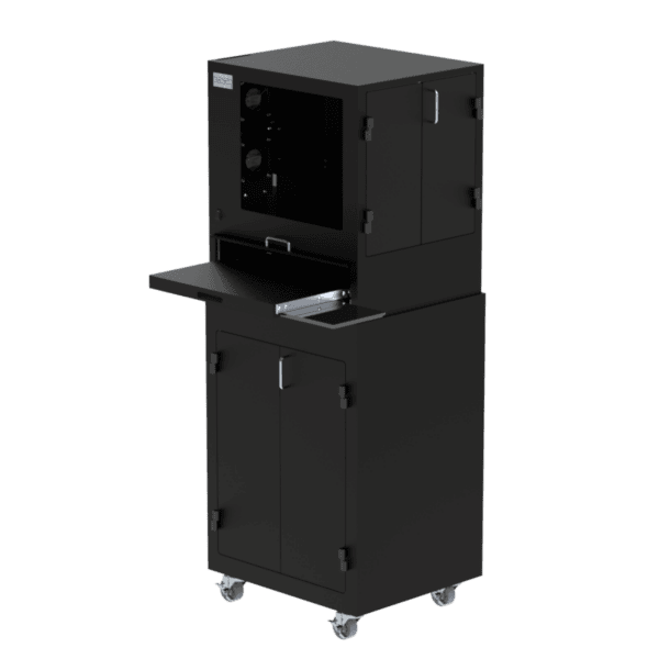 Environmental Mobile Workstation Enclosure - DFP320MKS - Image 4