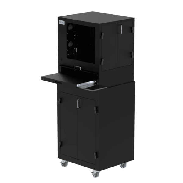 Environmental Mobile Workstation Enclosure - DFP320MKS - Image 4